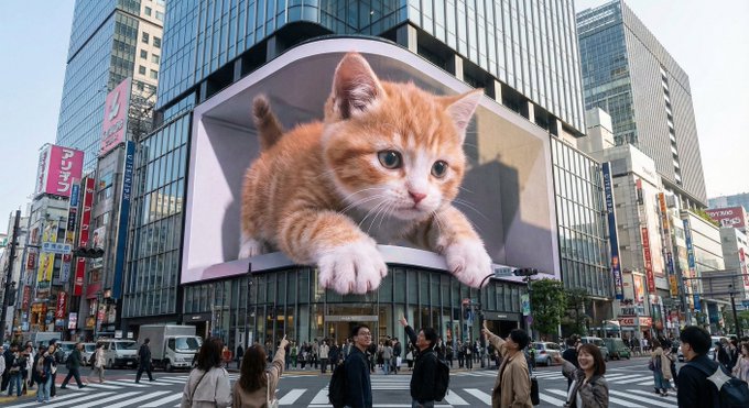 Urban 3D LED Display