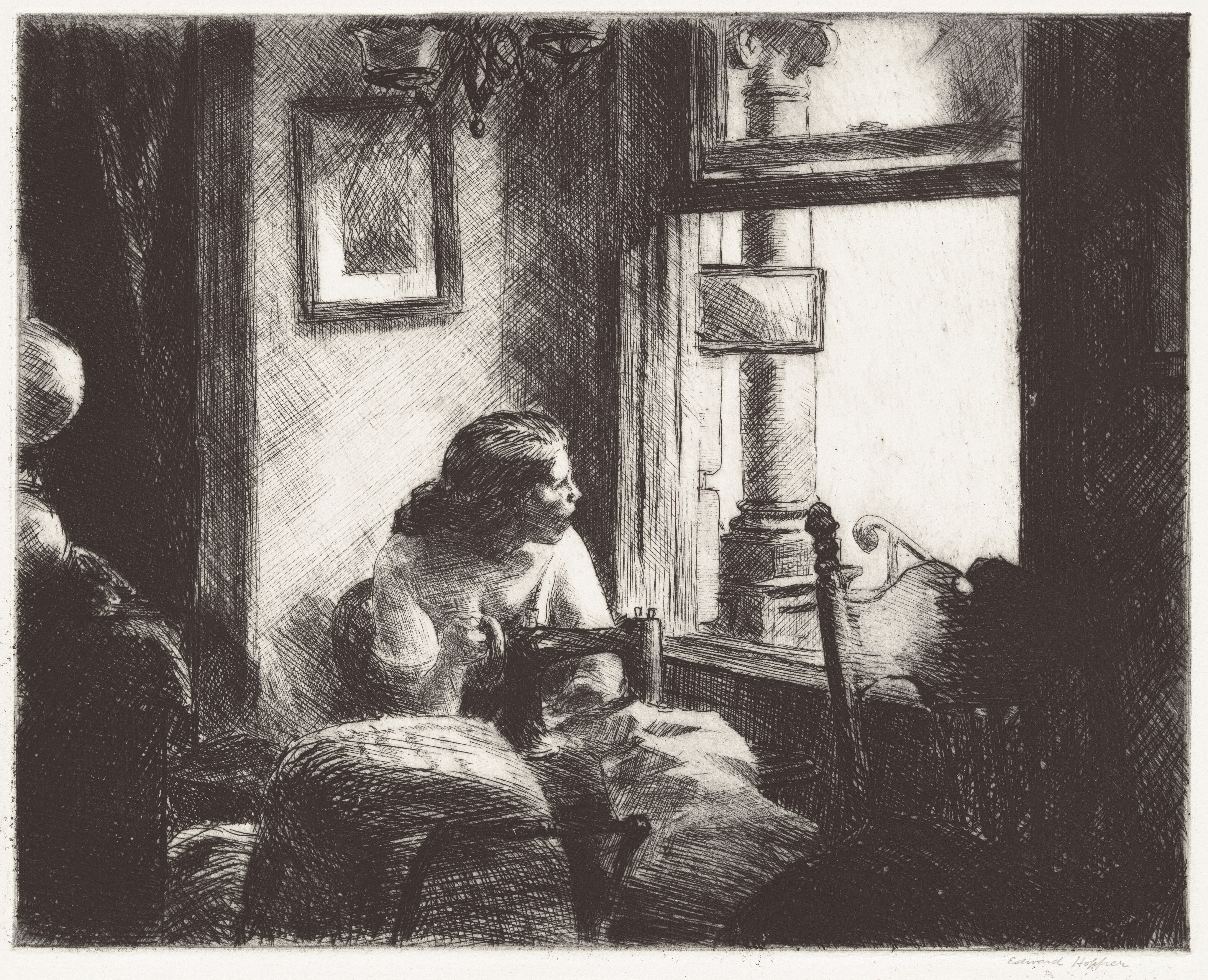 East Side Interior - Edward Hopper