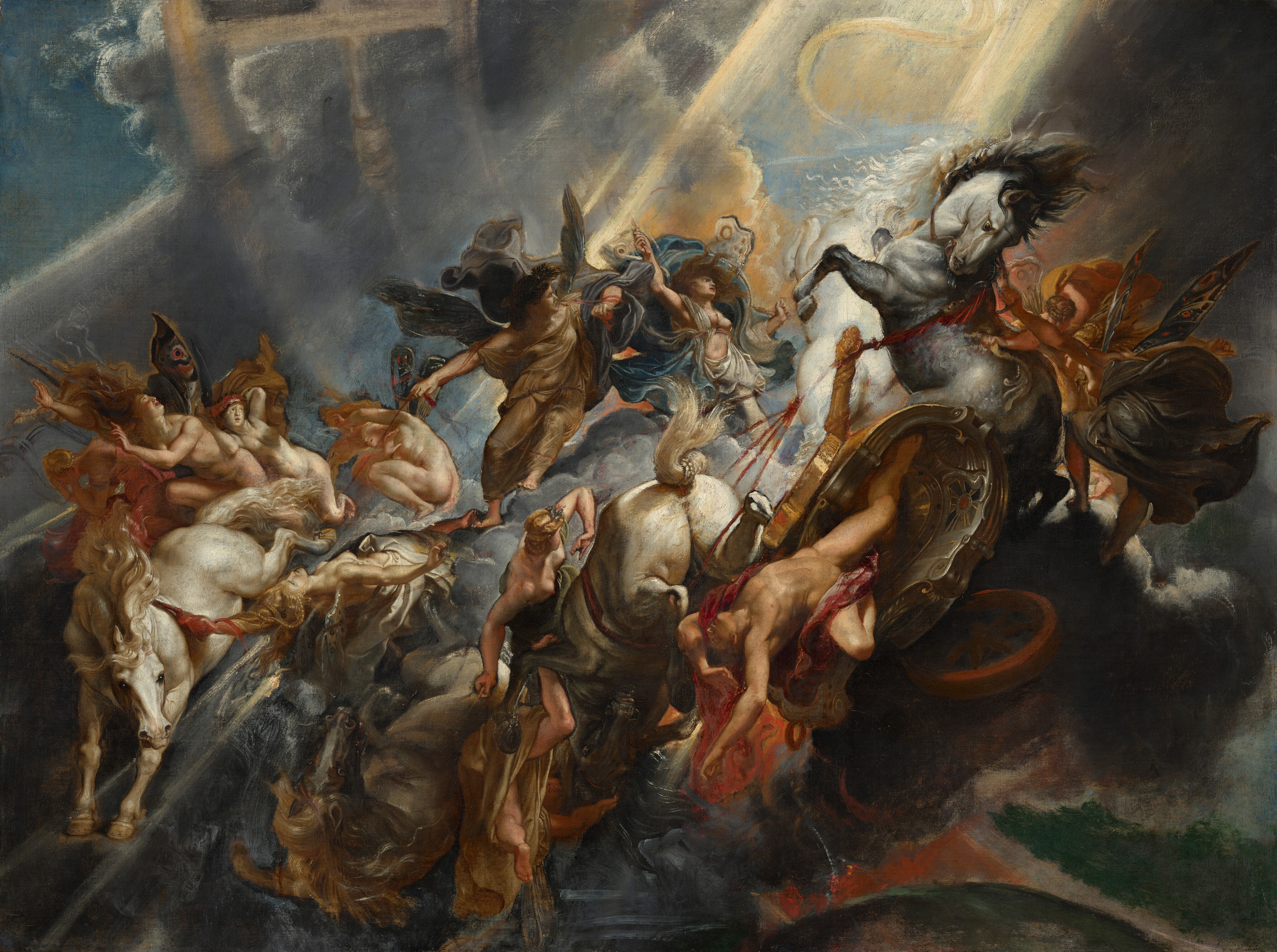 The Fall of Phaeton - Peter Paul Rubens