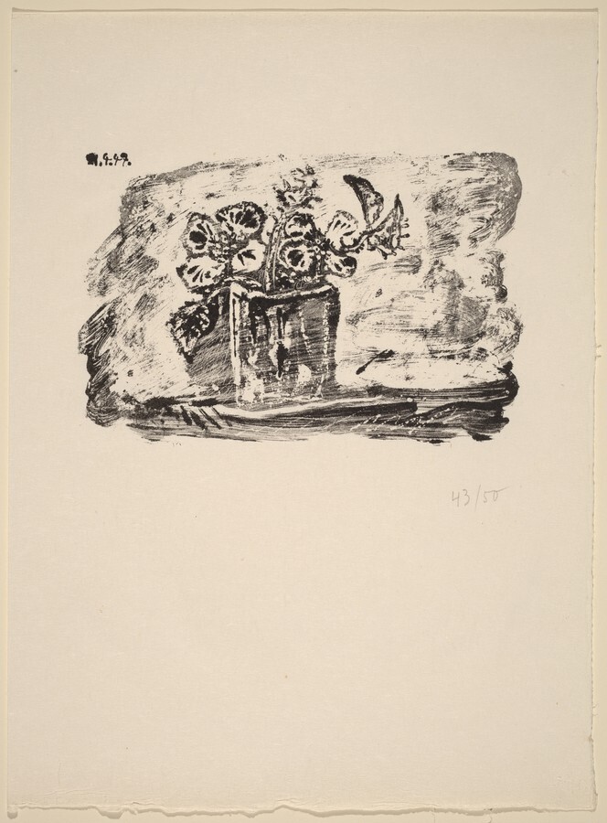 Le petit pot de fleurs (Small Pot of Flowers) - Pablo Picasso