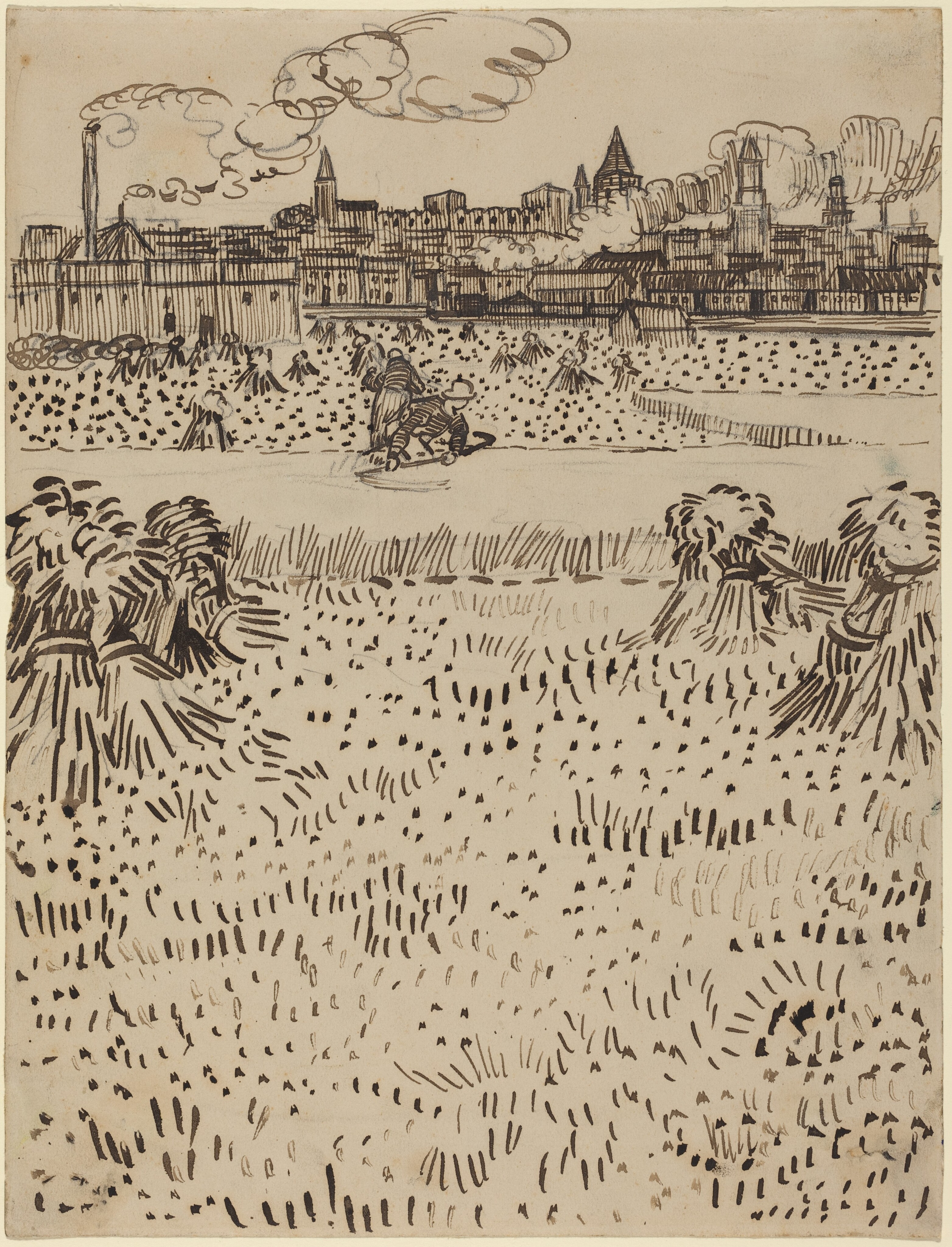 The Harvest - Vincent van Gogh