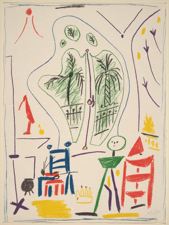 L'atelier de Cannes (The Studio in Cannes) - Pablo Picasso