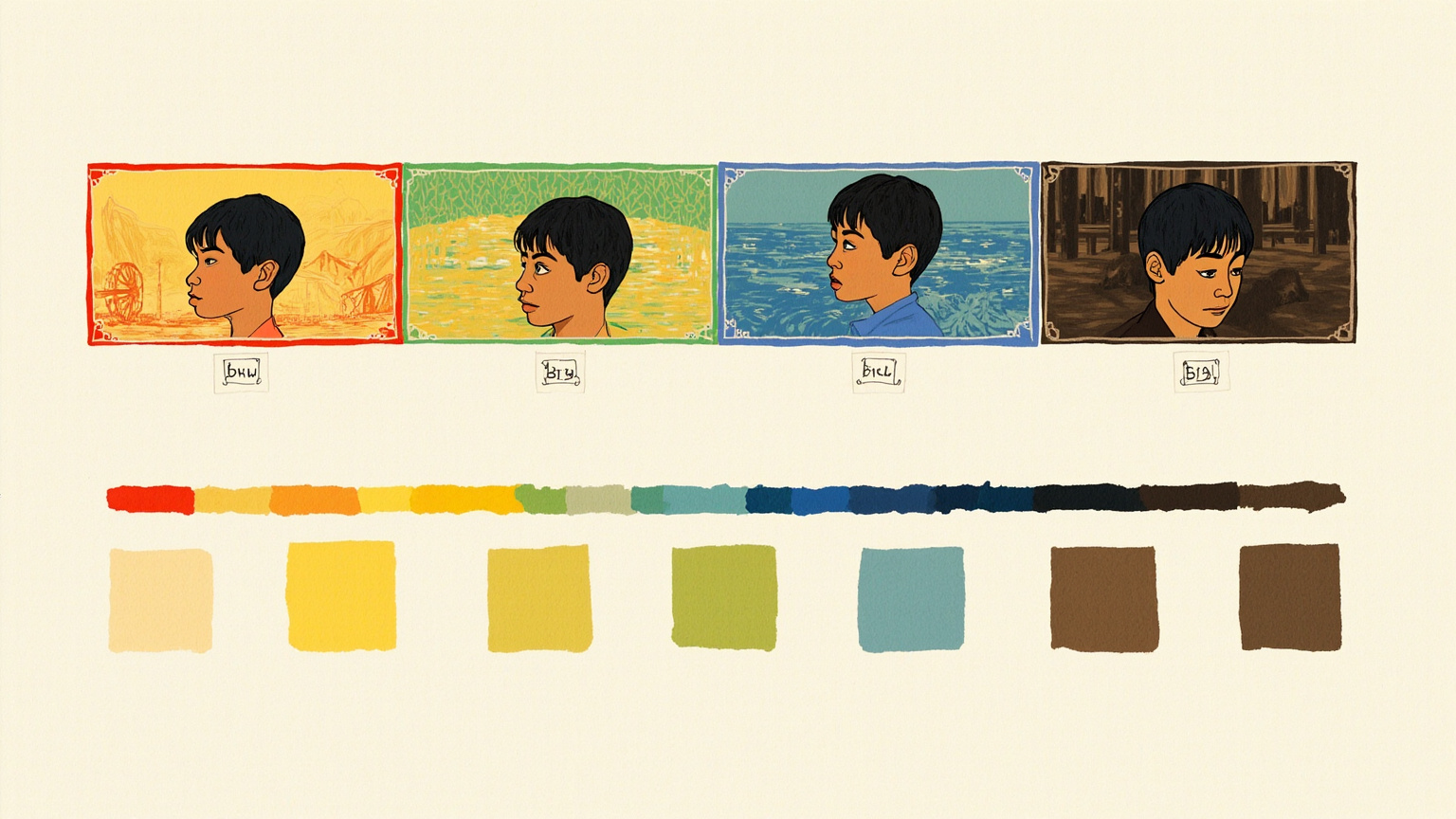 Lighting · The Days in 10 Minutes — A Blind Boy Feeling His Way Up Three Steps