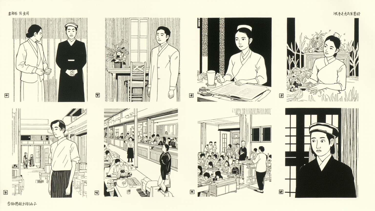 Composition · Family in 10 Minutes: Three Brothers, Three Women, and a Dead End Inside a Four-Courtyard Compound