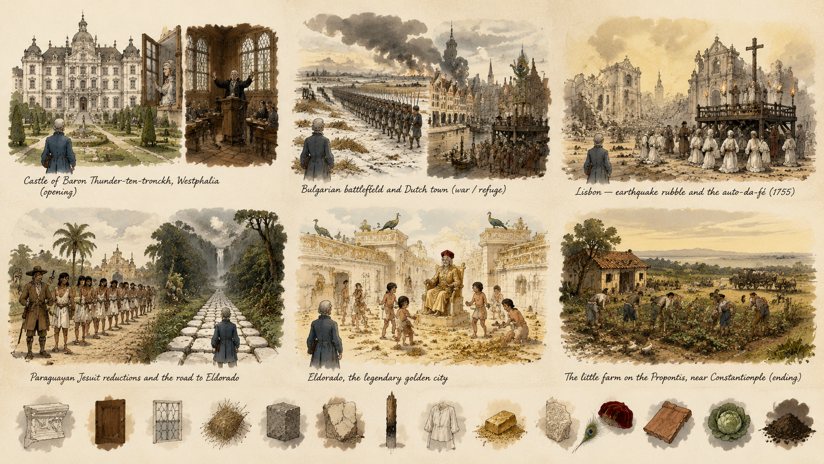 World · Candide in 10 Minutes: Voltaire Throws 'All Is for the Best' in the Trash