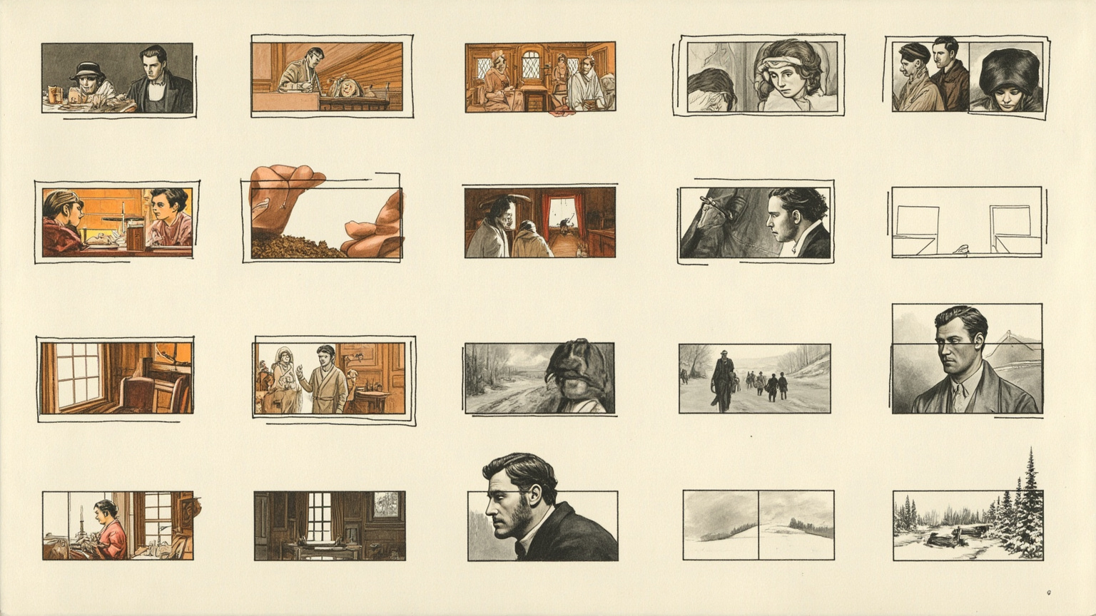Composition · Doctor Zhivago in 10 Minutes: Can a Private Life Survive When the Snow Seals the Door