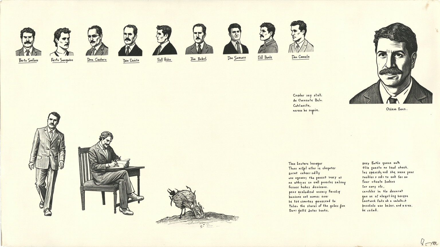 Character · Dom Casmurro in 10 Minutes — A Whole Marriage Mystery, Resting on Three Pairs of Slanted Eyes