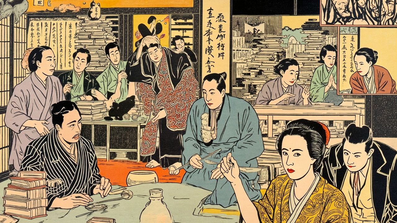 世界 · 10 分钟读懂《我是猫》——一只猫,把明治书房里那帮人的底裤扒了个干净
