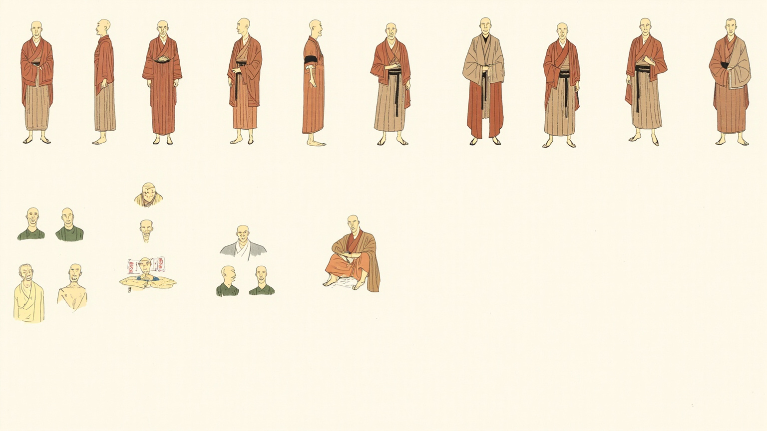 Character · Konjaku Monogatari in 10 Minutes: A Thousand Short Tales of Heian Nights and the Dharma