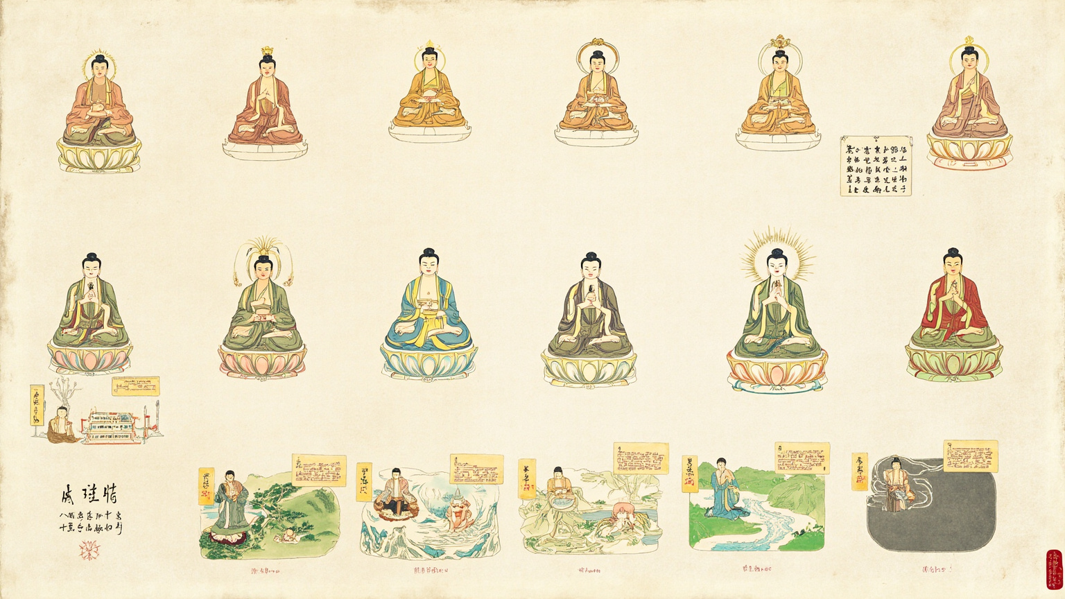 人物 · 10 分钟读懂《妙法莲华经》——一车大白牛，半部东亚文化底色