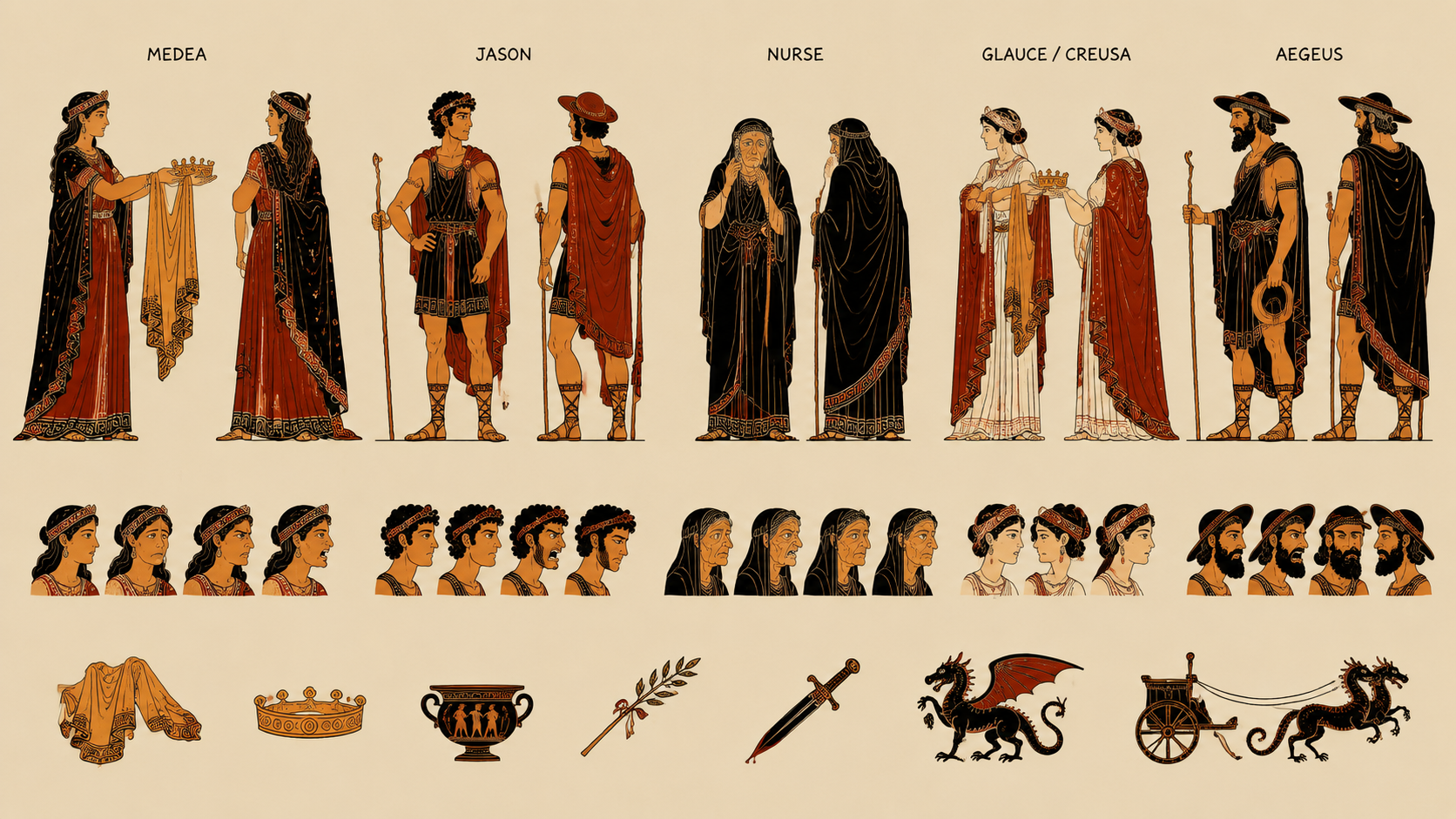 Character · Medea in 10 Minutes: How a Woman Turns Betrayal Into War