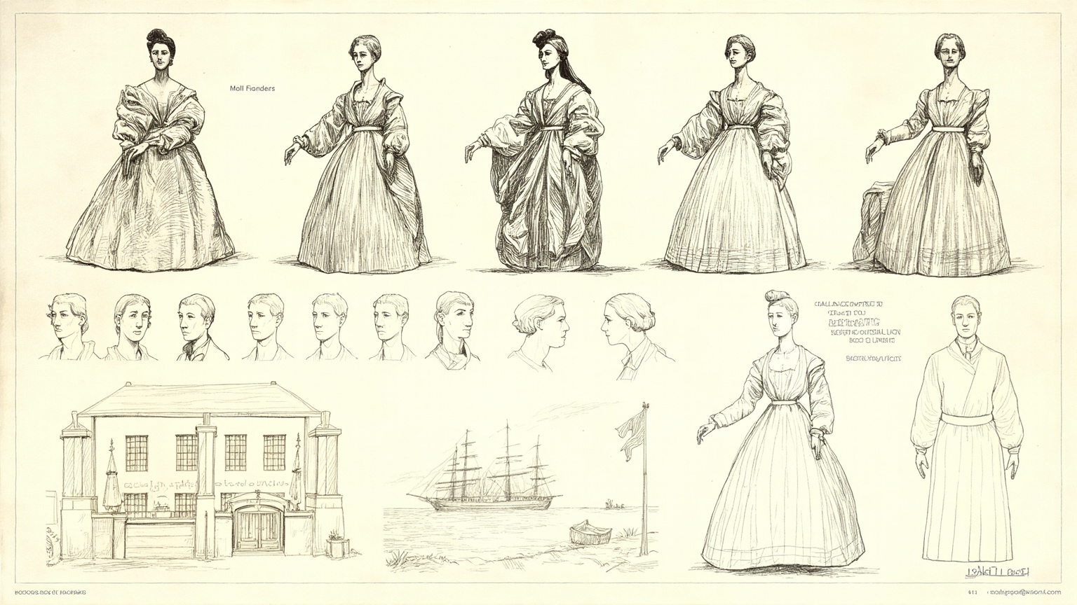 Character · 10 minutes on Moll Flanders — a female thief's ledger