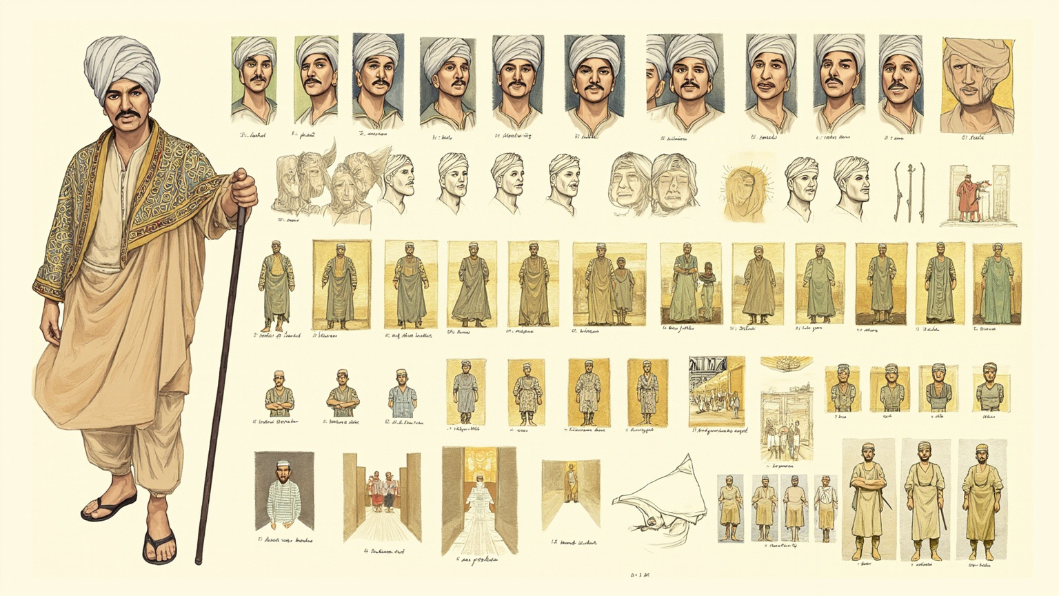 Character · 10 minutes to Palace Walk — one family in an old Cairo alley, one whole era