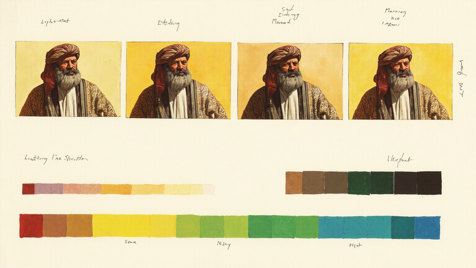 Lighting · 10 minutes to Palace Walk — one family in an old Cairo alley, one whole era