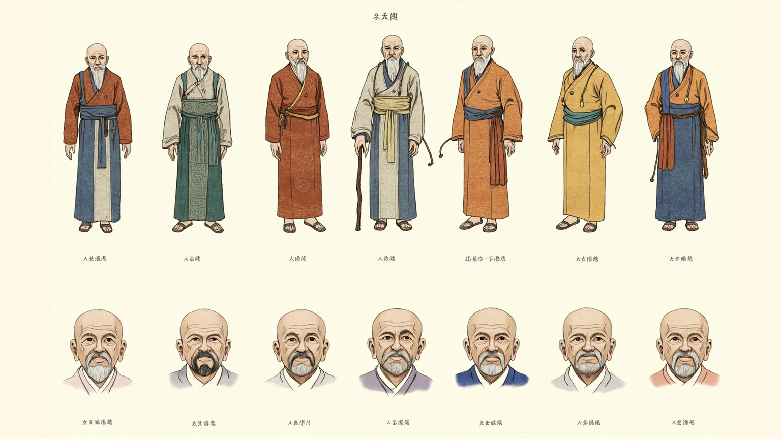 Character · A Record of Buddhistic Kingdoms in 10 Minutes: A Monk in His Sixties, Fifteen Years Alone in Search of the Dharma
