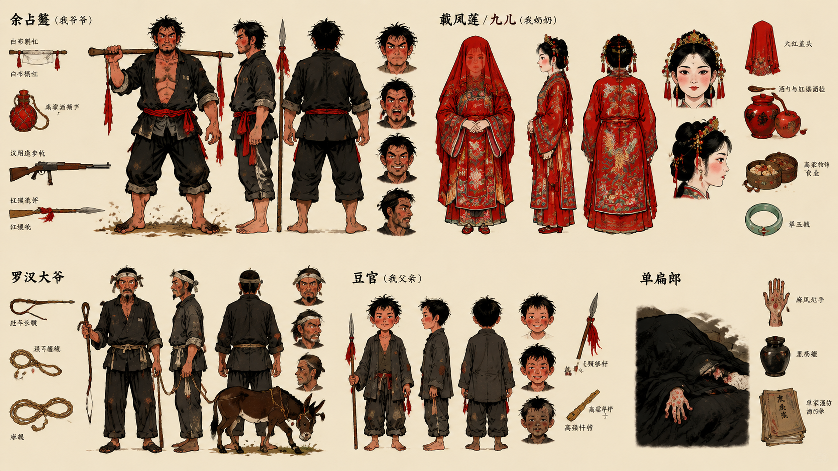 人物 · 10 分钟读懂《红高粱家族》——血红高粱地里的一场野性传奇