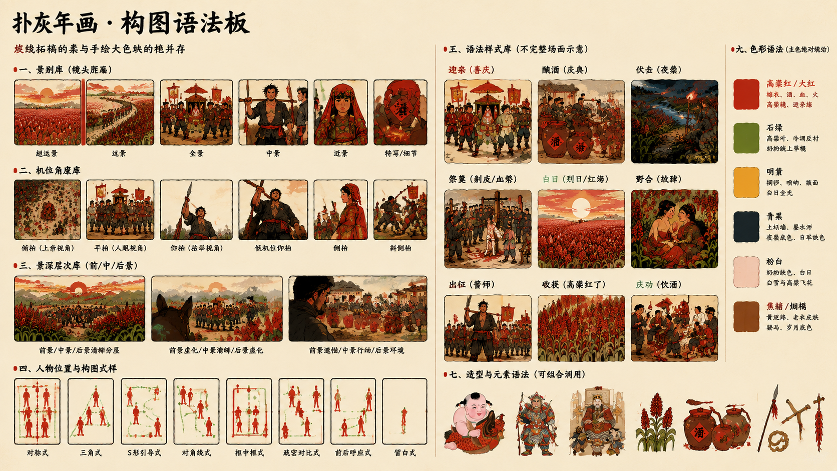 构图 · 10 分钟读懂《红高粱家族》——血红高粱地里的一场野性传奇