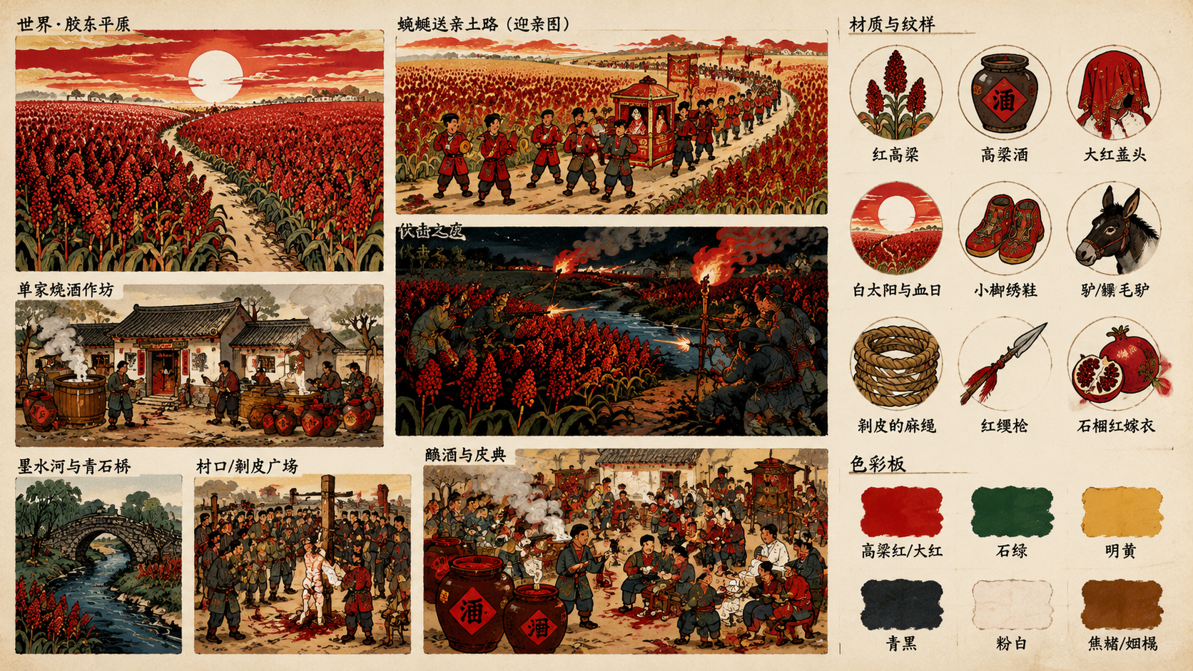 世界 · 10 分钟读懂《红高粱家族》——血红高粱地里的一场野性传奇