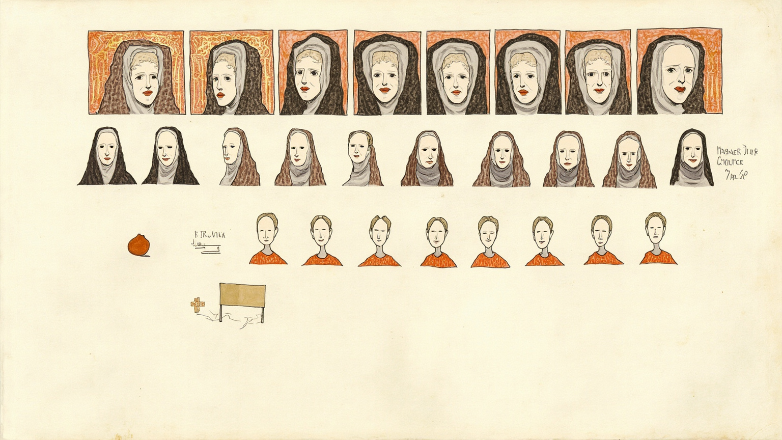 Character · Revelations of Divine Love in Ten Minutes — Sixteen Showings to a Woman Walled Into a Church