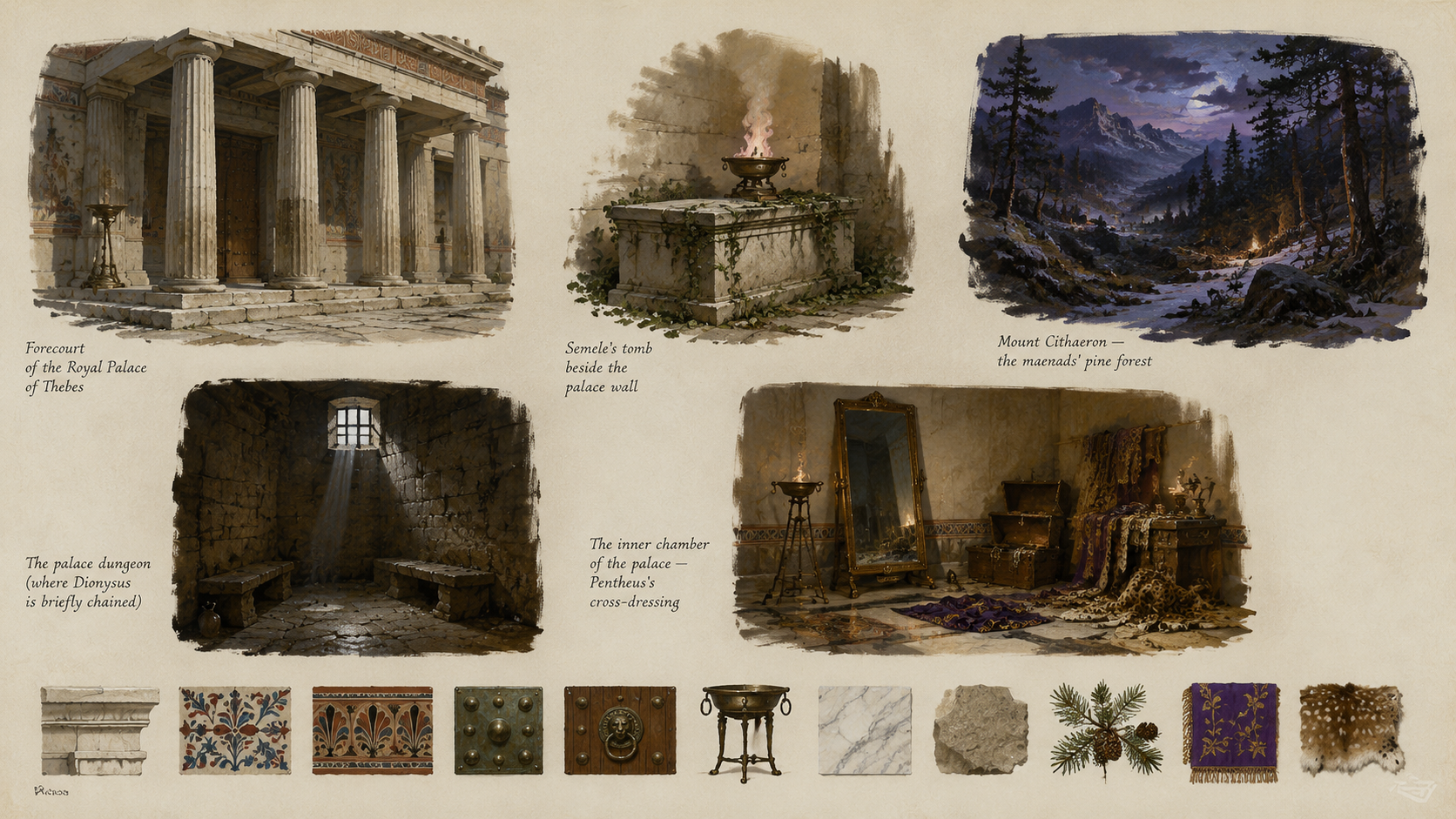 World · The Bacchae in 10 Minutes: God, Man, and Frenzy at the Palace Gates