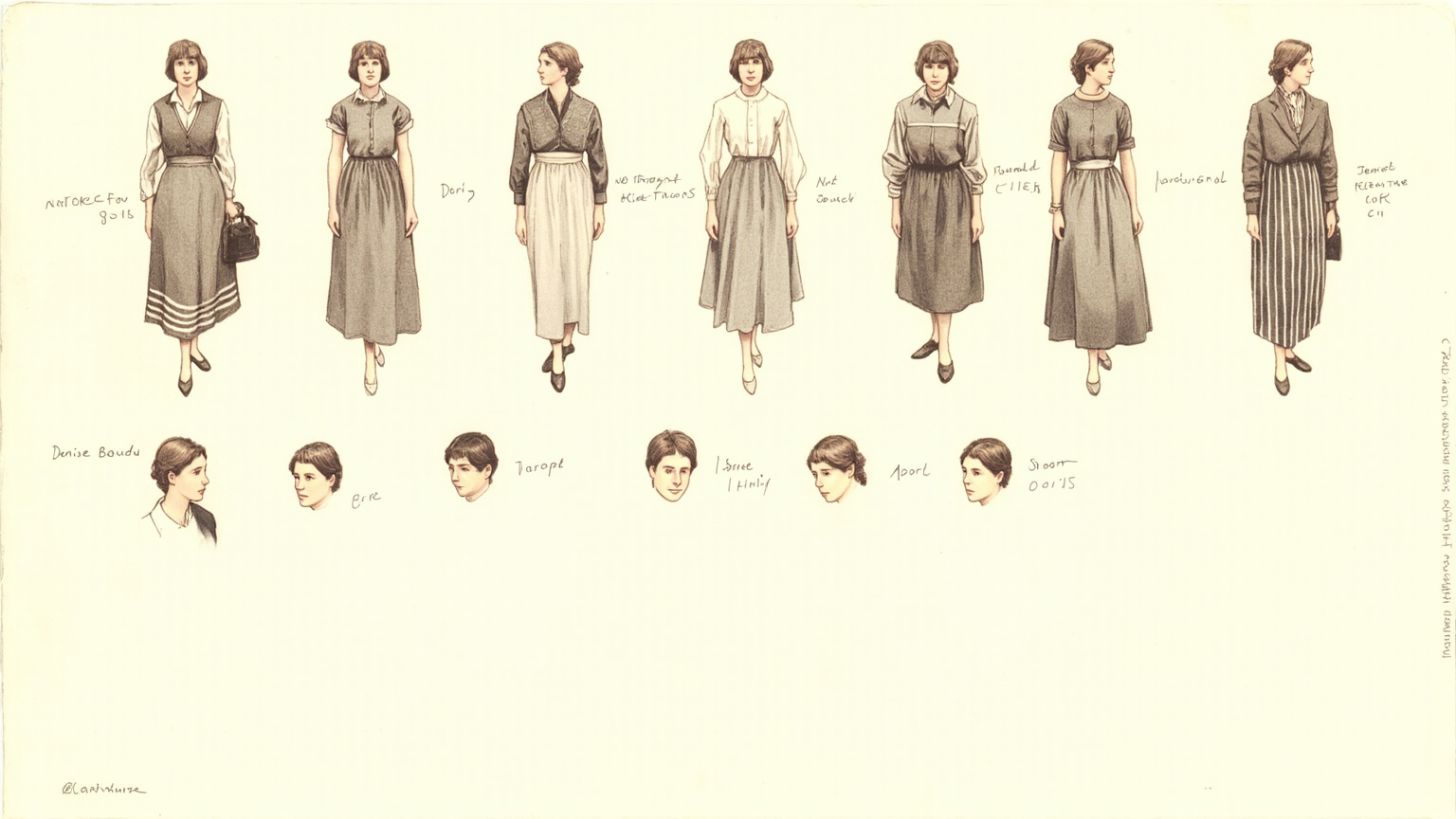 Character · The Ladies' Paradise in 10 Minutes — A Department Store That Swallows an Entire Street