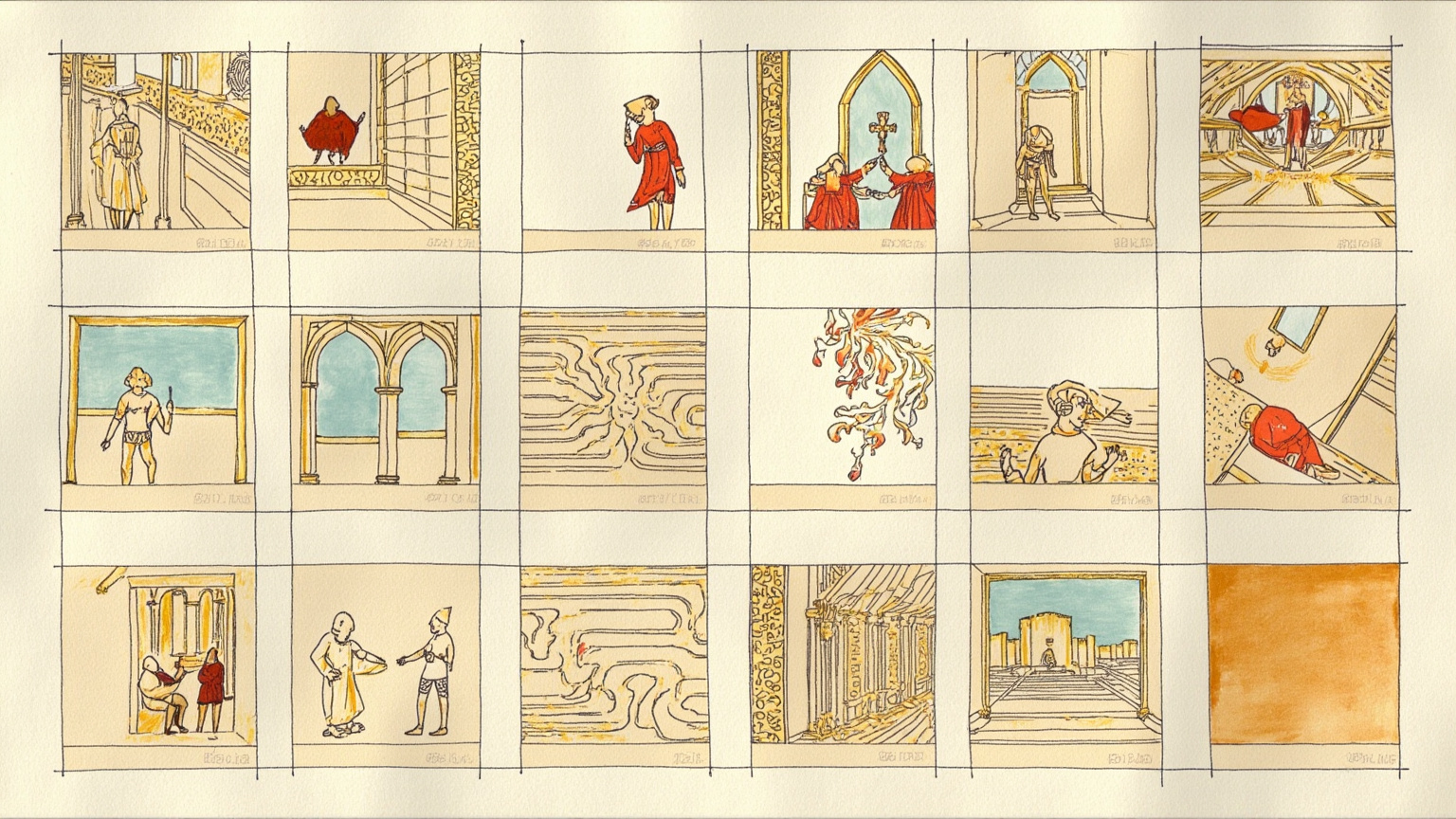 Composition · The Name of the Rose in 10 Minutes: A Forbidden Book That Kills, and a Labyrinth to Hide It In