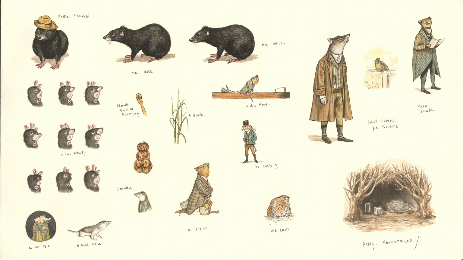 Character · The Wind in the Willows in 10 Minutes: Four Gentleman Animals and a River That Sings