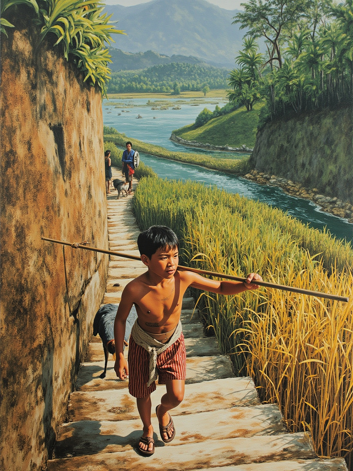 还未满周岁,他便独自上路,往科迪勒拉去,要替父亲把头颅带回家。