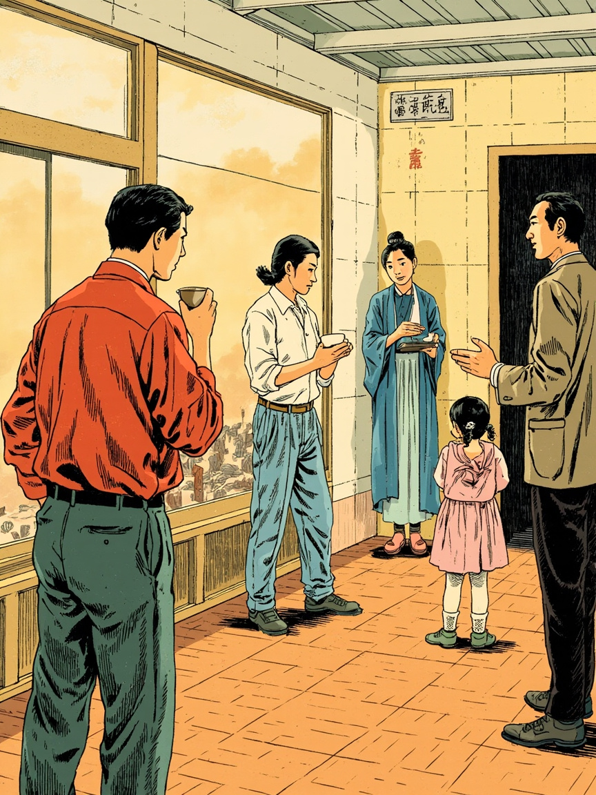 这家伙有两副面孔。人若不像竹子那样直，就不值得信。