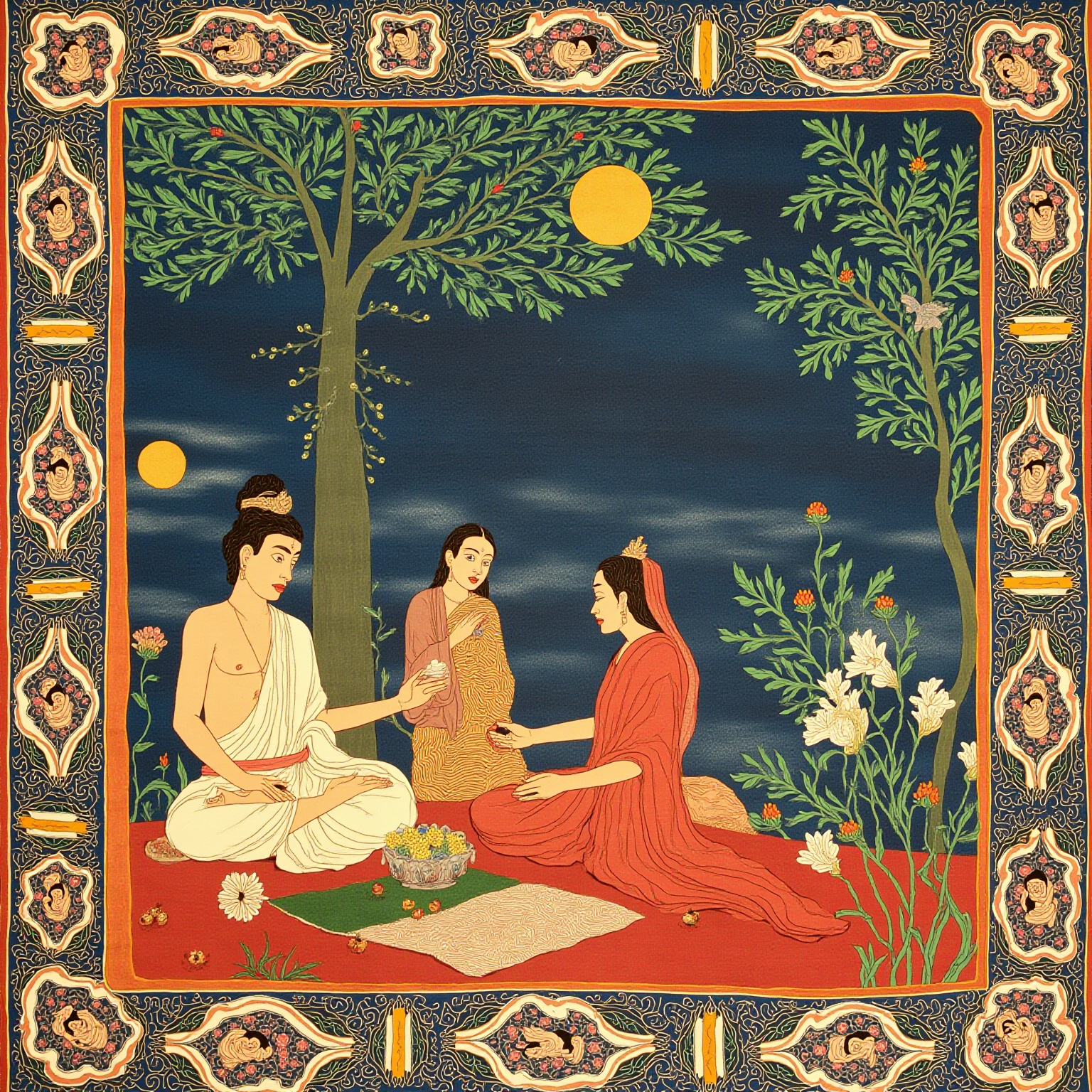 The temptresses came with all their arts, and he stirred not; the demon host arose in wrath, and he was unmoved.