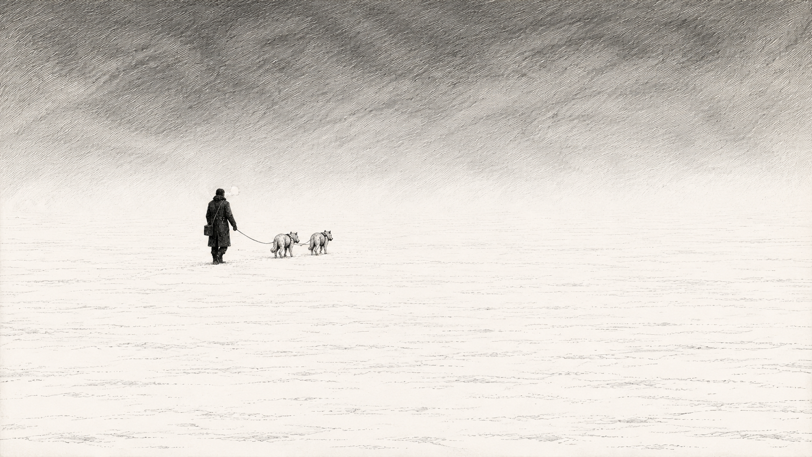 Reed walks north into the cold