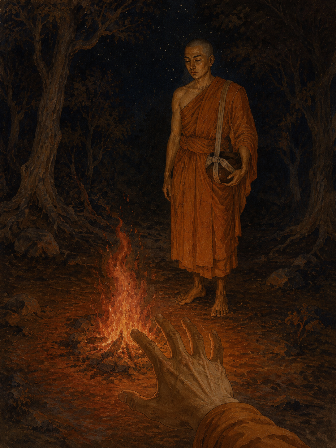 He in whom that feeling is destroyed, and taken out with the very root, finds rest by day and by night.