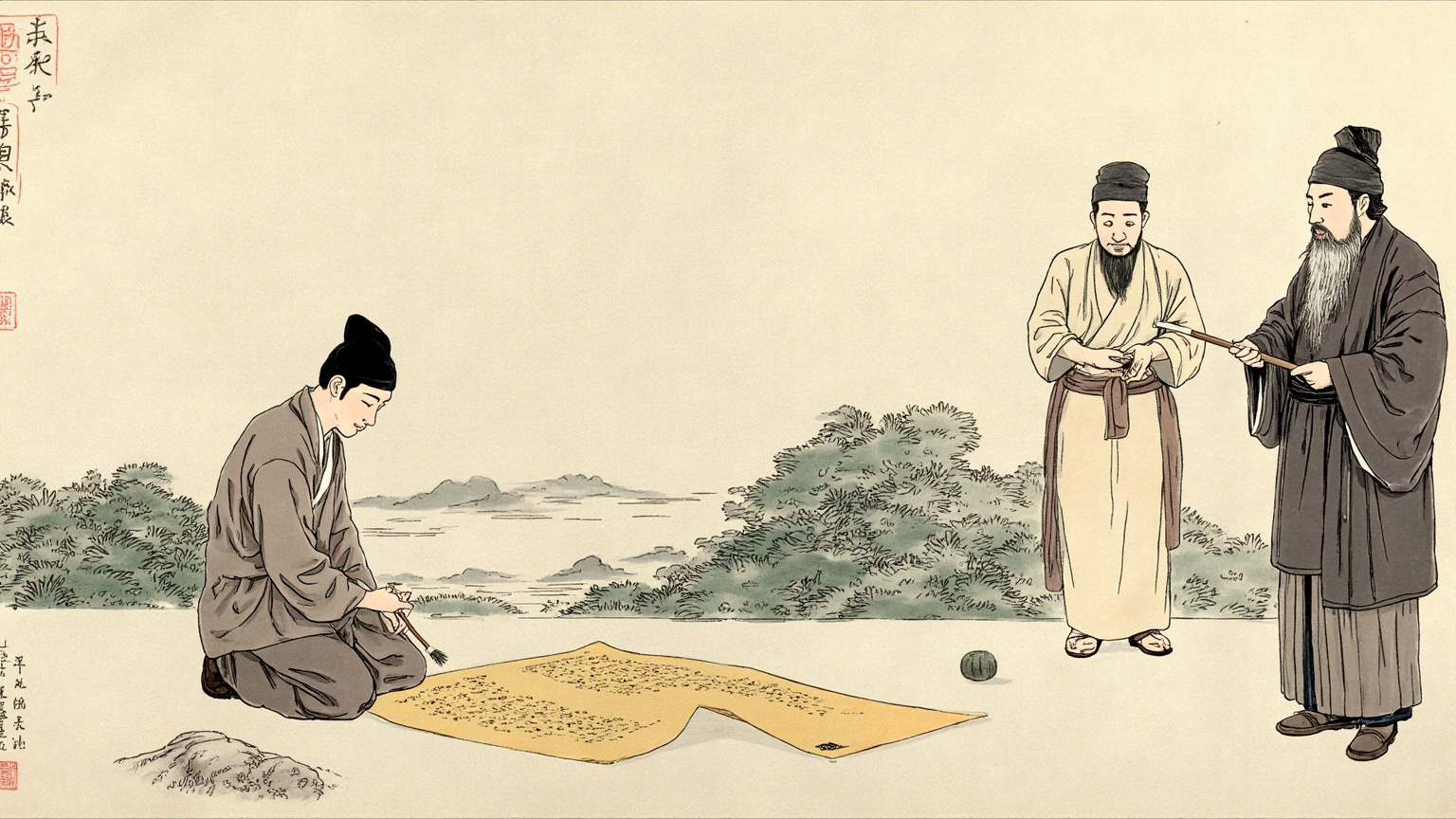 A single yellow paper, stamped and sealed, was to be his life for the next nine years.