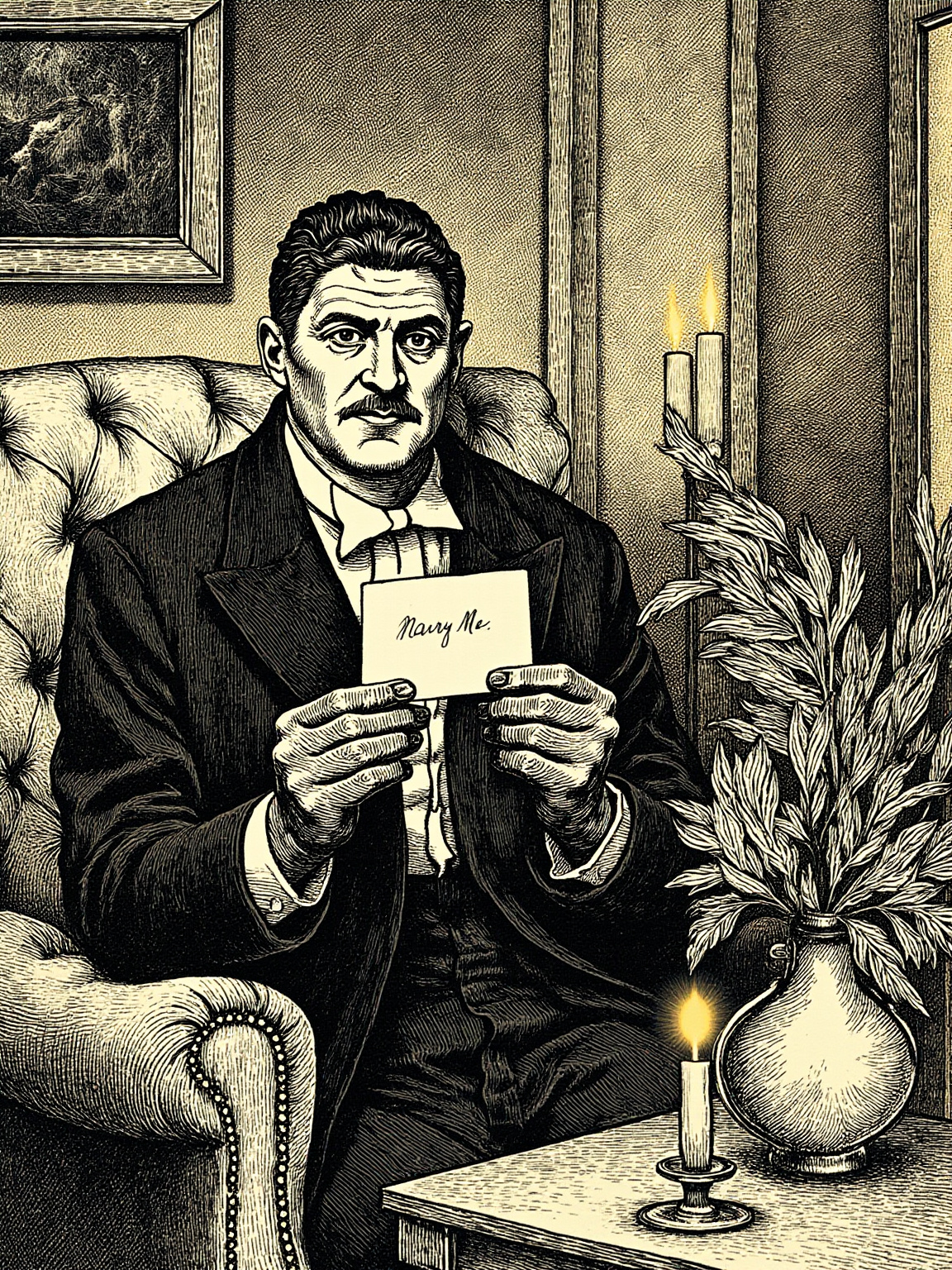 Boldwood mistook his confusion: sensitive persons are always ready with their "Is it I?"
