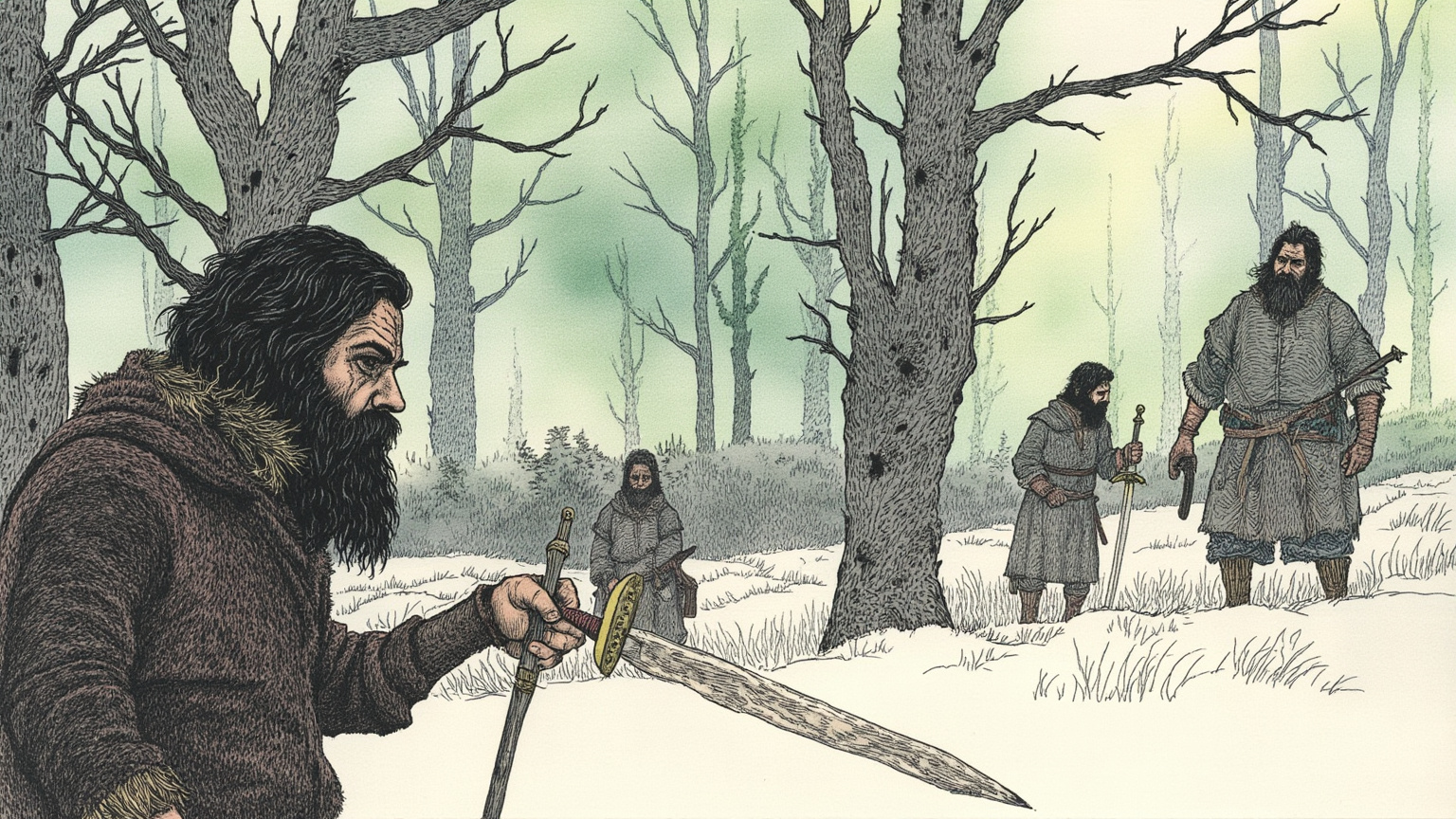 From his father's side a strain of the unsettled blood was in him, and from his mother a strain of the ill-eyed.