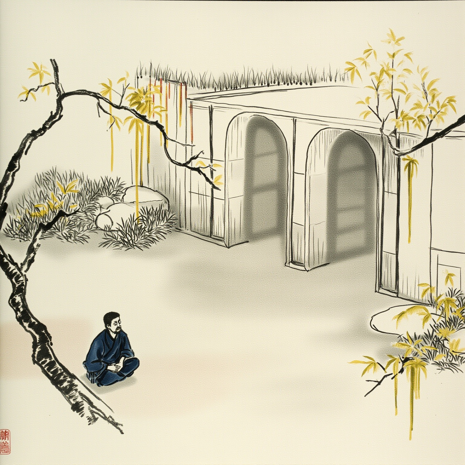 此书不过一人与另一人,七年间断续之问答,再无其他。
