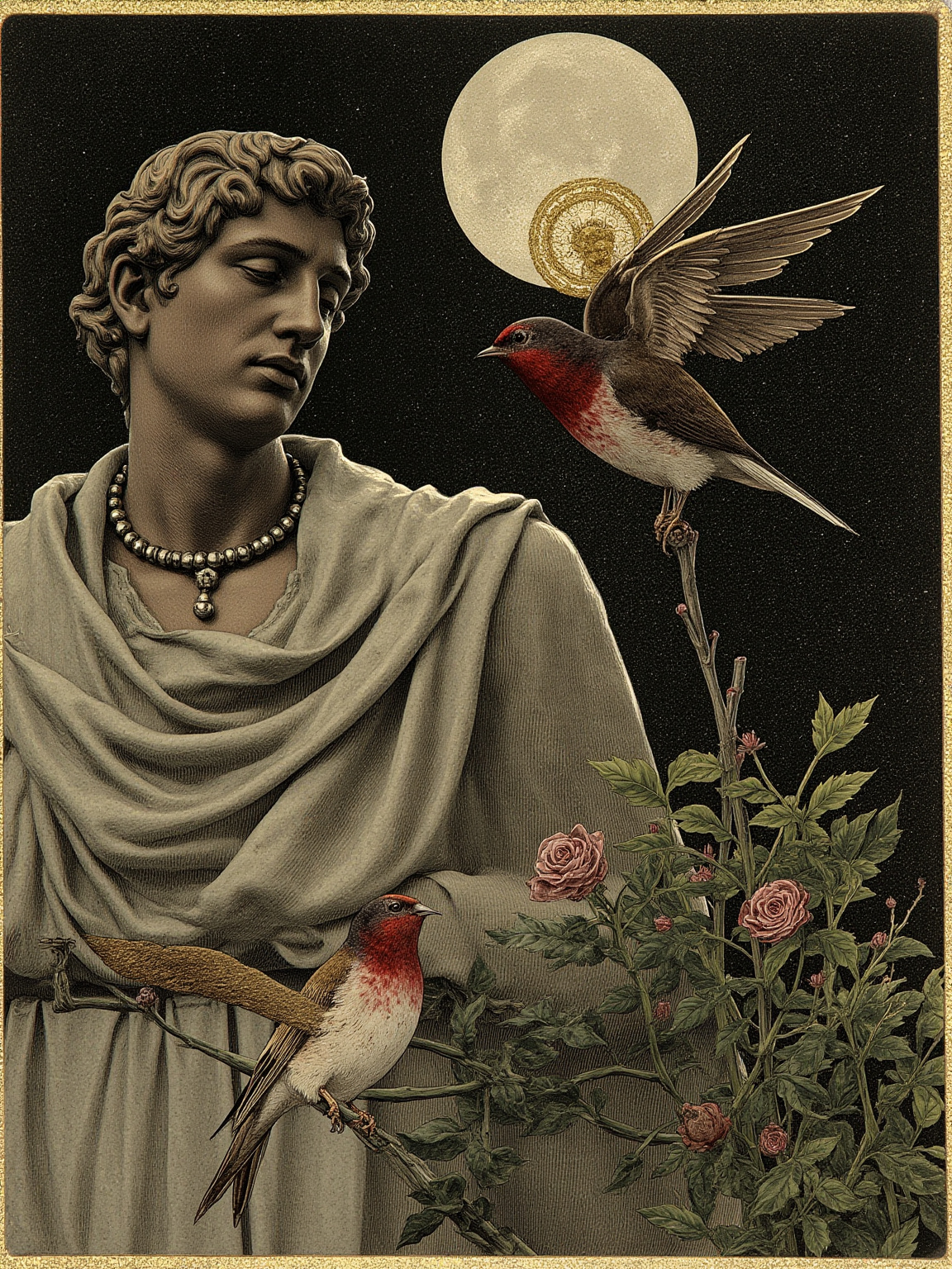 I will build it out of music by moonlight, and stain it with my own heart's-blood.