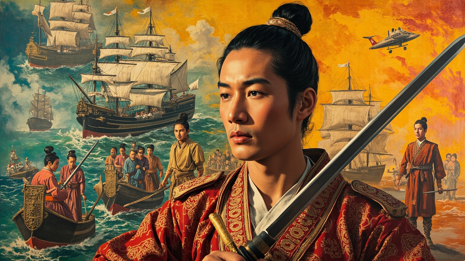 The fame of Malacca rose on the salt of its harbours, and on the blade of Hang Tuah's kris.