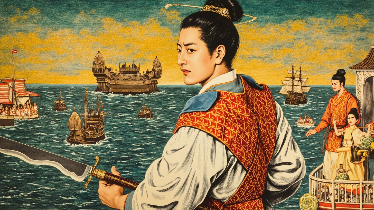 For a warrior, to fall from the Sultan's favour is to die twice — once in the river, and once in the world's forgetting.