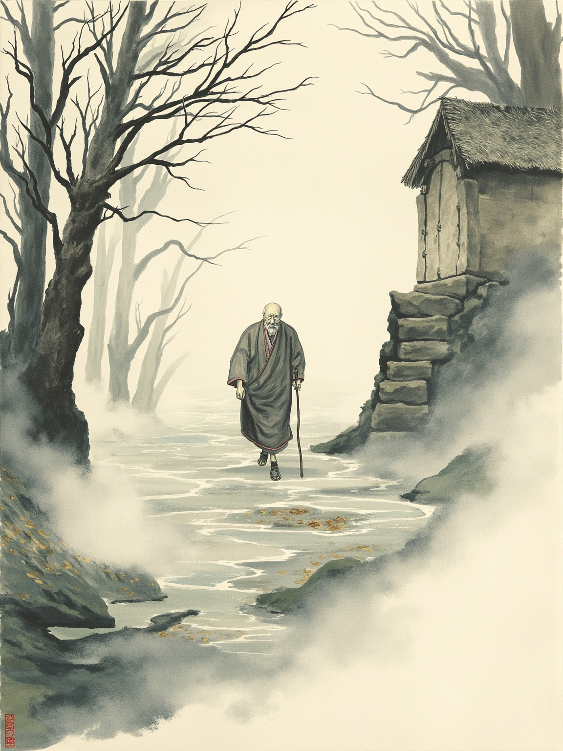 世间万物，皆不可凭恃；人心亦是迁流不住之物。