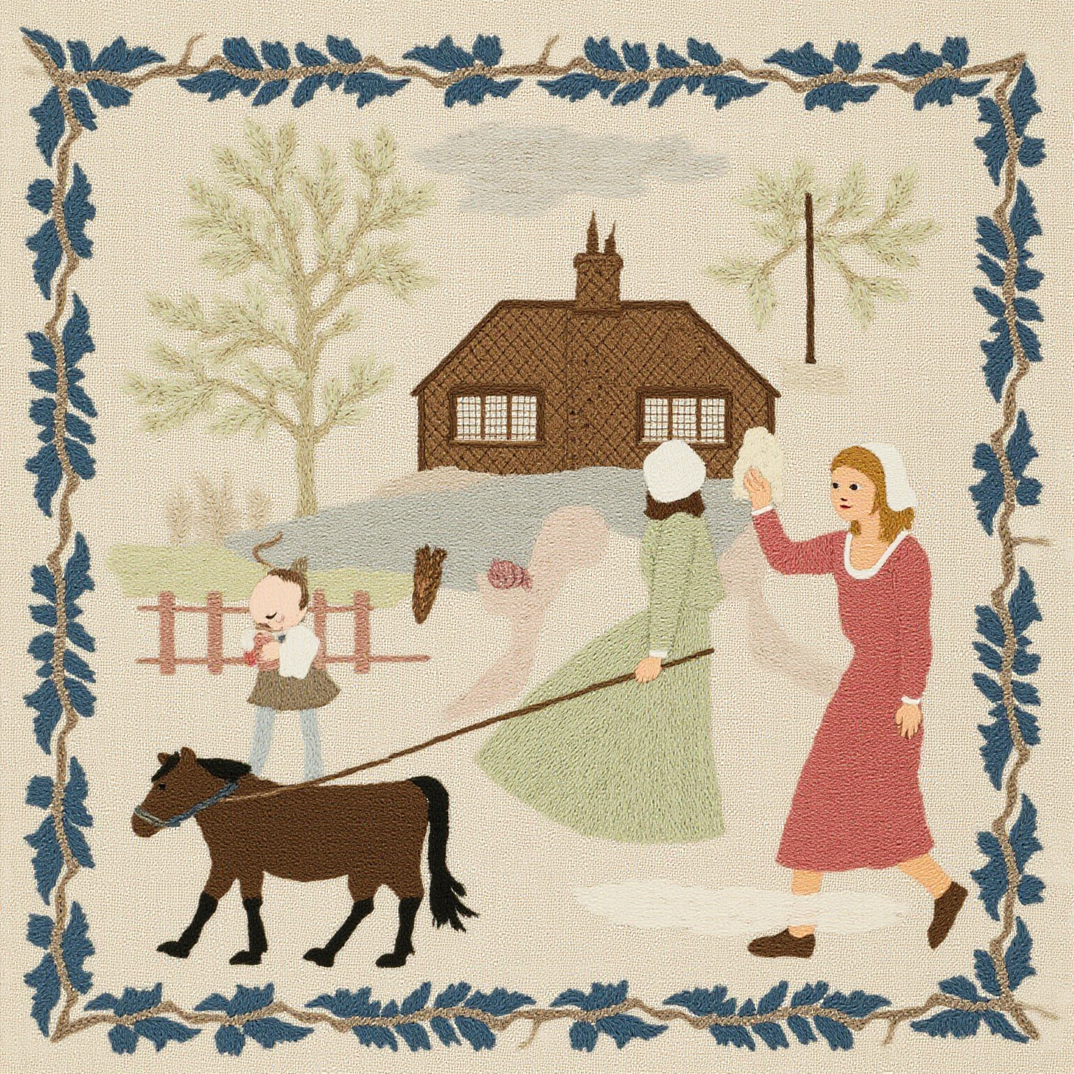 "The best chance of pleasure, in an easterly rain, I take it, is in a man's own house, with a nice little fire in the chimney."