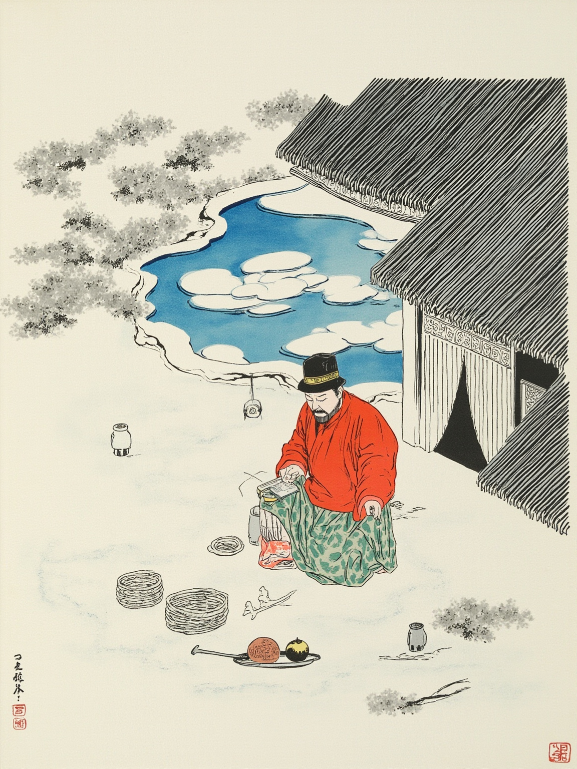 新府使升堂问话，案尚未结，椅上人已没了；继任者再来，再死——官衙的椅子愈坐愈冷，含冤的人比衙门大。