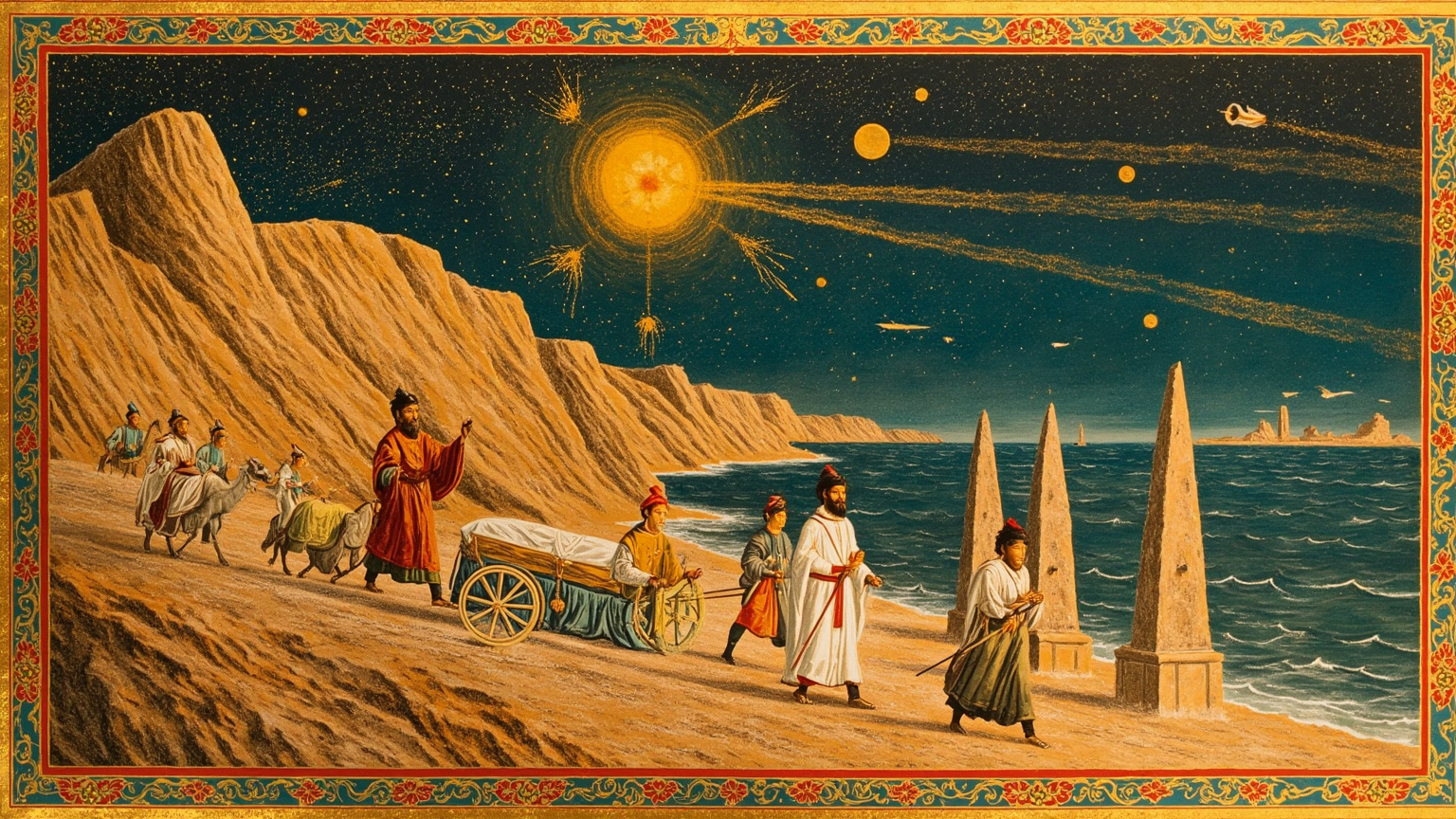 And the Tabernacle of the testimony of thy fathers was carried away by the children of Israel, even our fathers, and they brought it down with them into Ethiopia.