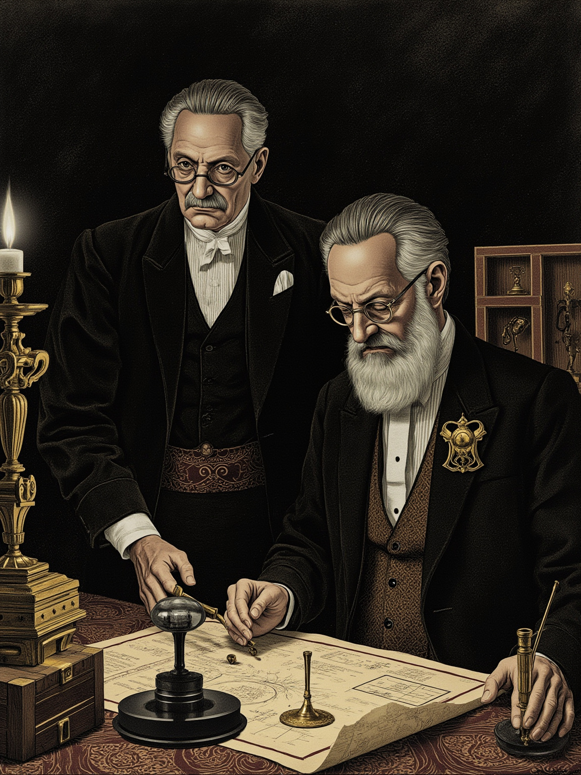 The English detectives are really our best friends, and I have always found that by relying on their stupidity, we can do exactly what we like.