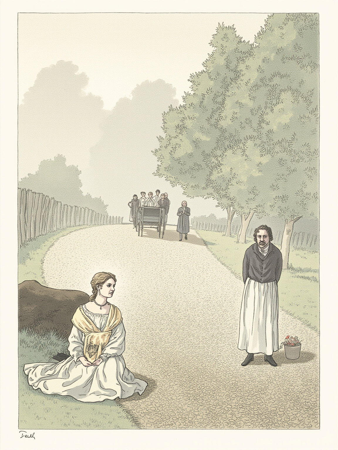 She longed to add, "But of his principles I have"; but her heart sunk under the appalling prospect of discussion, explanation, and probably non-conviction.
