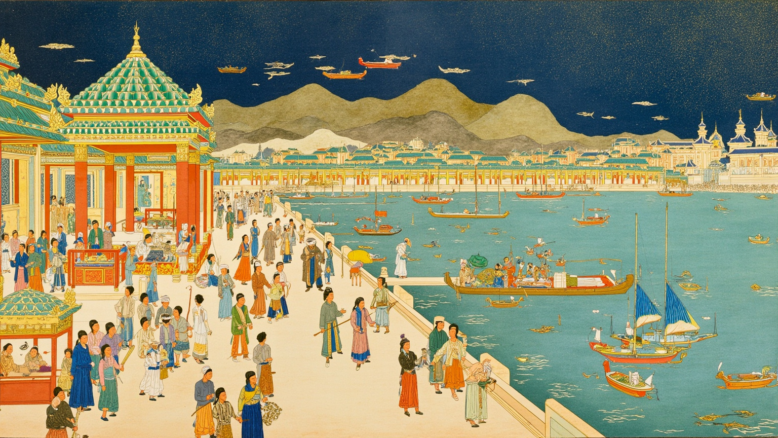 Quinsai is the finest and most splendid city in the world — so great that it seems past all belief.
