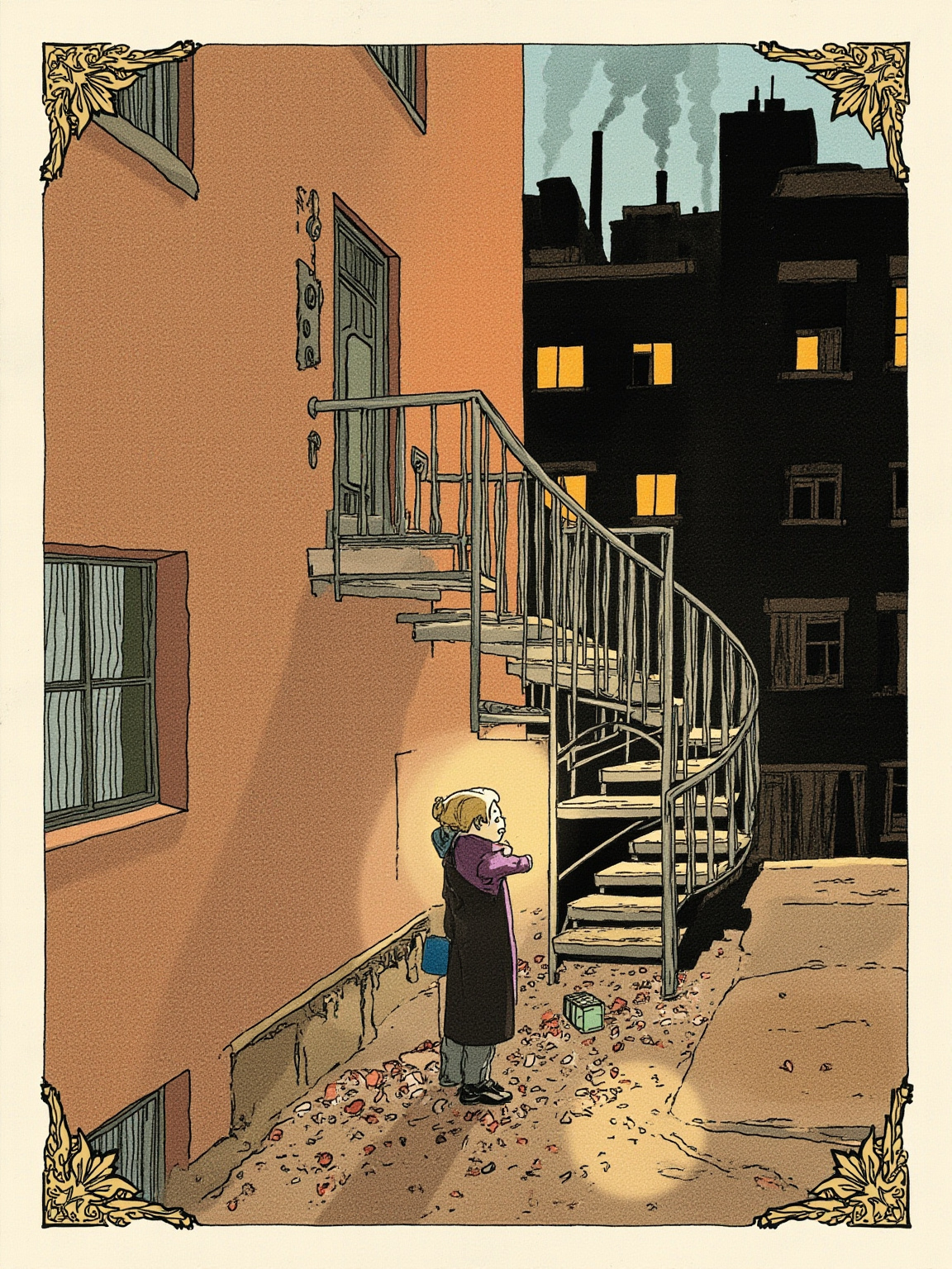 In America the streets are paved with gold, but the staircases of the tenements are paved with sleep — one family on every step, and another family in every bed.