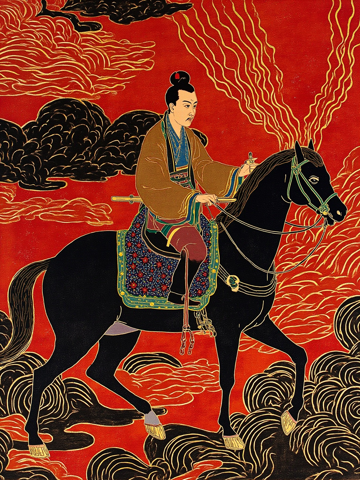 景光之人照若射，下者之人也高，高者之人也下。