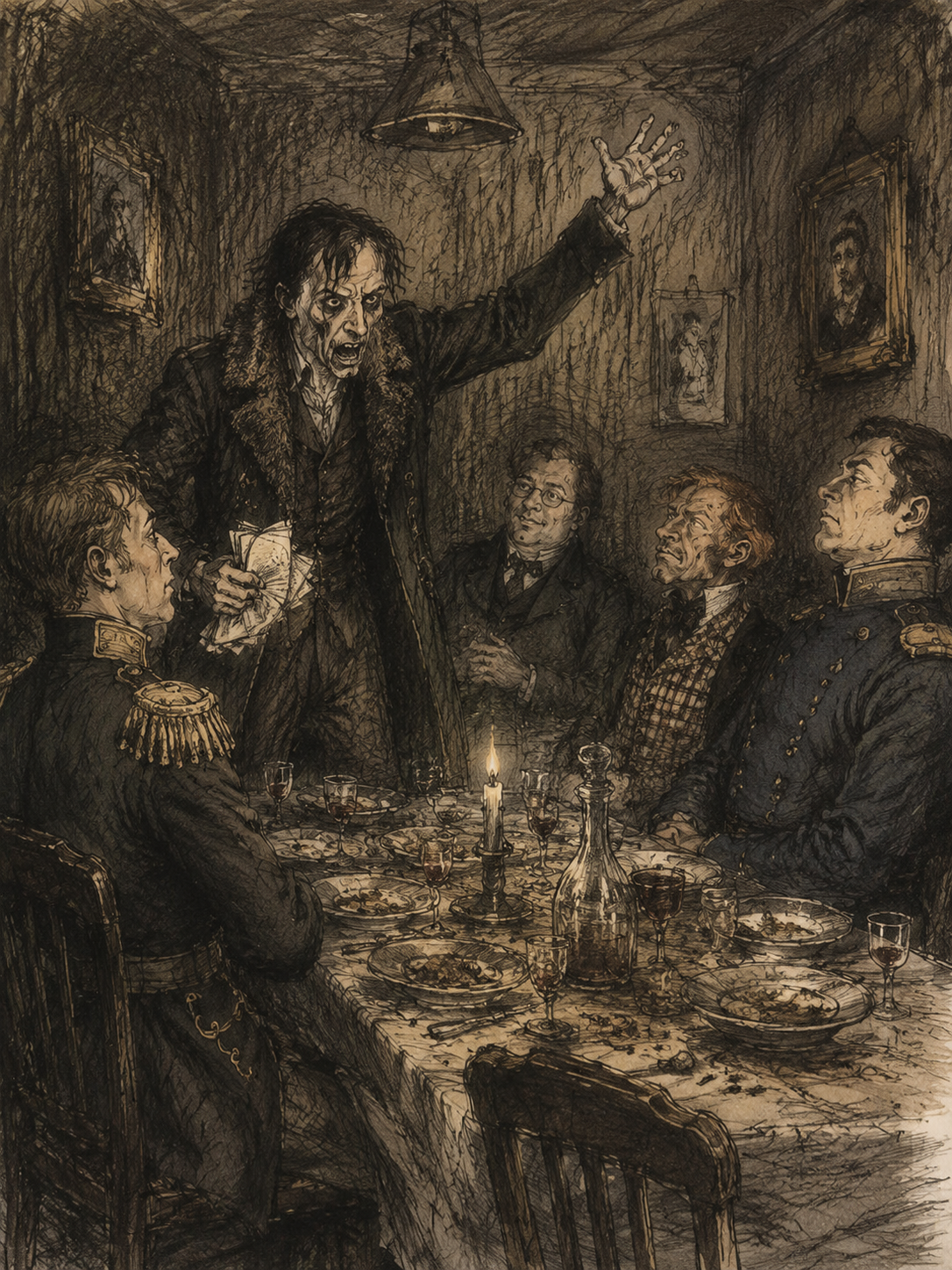 It was not wounded vanity that drove me to it, and for God's sake do not thrust upon me your hackneyed remarks, repeated to nausea, that "I was only a dreamer,"