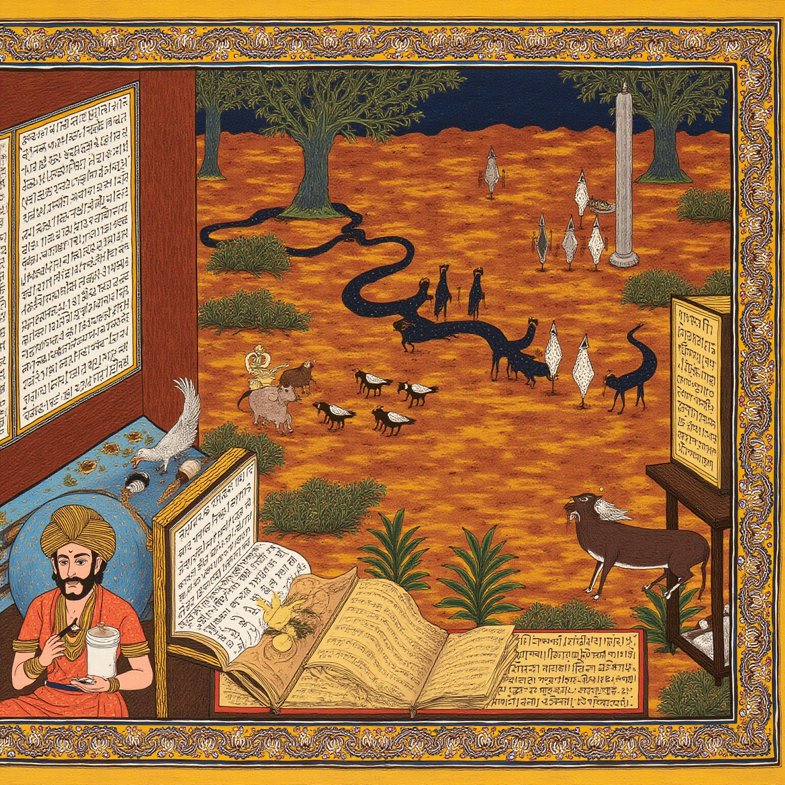 By the fables of the Panchatantra a man may win the three worlds; without them he wins nothing.